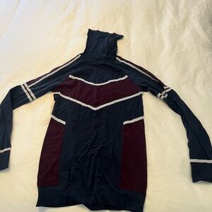 Sweaty Betty Navy and Burgundy Ski Base Layer